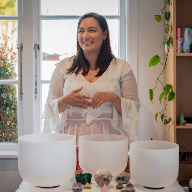 Sam, holistic healer at Blossoming Hearts